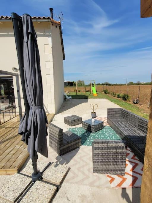 Maison Poitevine 9/10 Personnes Chaunay Екстер'єр фото