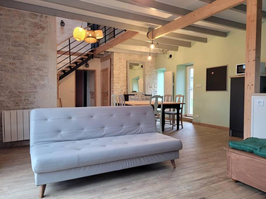 Maison Poitevine 9/10 Personnes Chaunay Екстер'єр фото